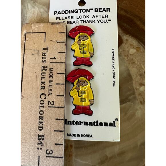 JHB NOS Paddington Bear Buttons: 4 - Picture 5 of 6